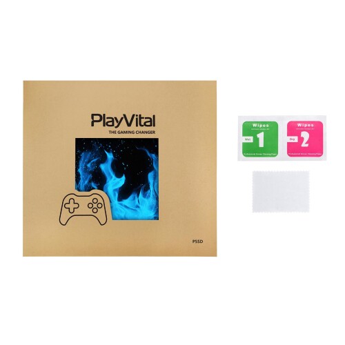 PlayVital 新モデルps5 Slim本体デジタルバージョンに対応用スキンシール、ps5コントローラーに対応用スキンステッカー、ps5ヘッドセット＆充電ステーション＆リモコンに対応用スキンシー