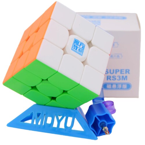 Bucubke Moyu Super RS3M 3x3磁気浮マジックキューブスーパーRS3 M 3x3x3 磁気浮上バージョン 2022パズルマジックキューブ MFJS Super RS3M Maglevマジックキューブ
