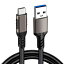 USB Type C ֥ 1M USB-A to USB-C ֥ USB3.2 Gen2*1ɸ PDб c ֥ iphone15XperiaAQUOSGalaxyPixelType-cб