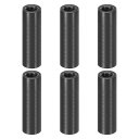 PATIKIL M3アルミスペーサー 6個セット メタルスペーサー アルミニウム 内径3 mm 外径5mm 長さ18mm ねじ付きスペーサースクリュースタンドオ...