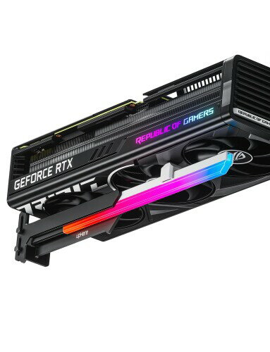 Novonest ビデオカードホルダー グラボ ステー GPU サポート グラボ 支え棒 RGB AURA Sync対応 5V 3PIN ARGB LEDライト同期 グラフィックボード ステー GPU ブラケット 2穴固定 SATA電源ケーブル付き 黒