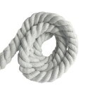 ILLIDAN 綿ロープ 綿ロープ3ツ打 12mm/5M 柔らか 太い 手芸用 天然 コットンロープ 手作り インテリア 飾り DIY 8mm/12mm/15mm/20mm