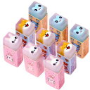 Mecyhomu消しゴム かわいいいペット柄、柔らかい弾性ゴムゼリ鉛筆消しゴムセット文房具ノベルティスクールオフィス子供子供学生DIY描画持ち運びに (9)