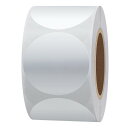 Hybsk カラーシール 丸型 丸シール 38mm 粘着ラベル 500枚 丸シール ラベル 書類袋のオフィス用品オフィス用 ラベルシール 丸(銀色)