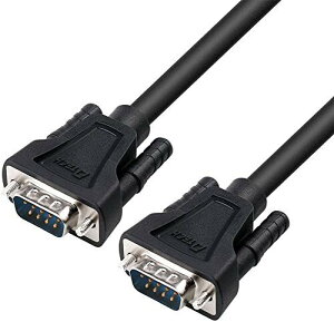 DTECH RS232C ꥢ ֥ 5m ֥ ̥ǥॱ֥ D-Sub9ԥ  - D-Sub9ԥ  DB9 Null Modem Cable