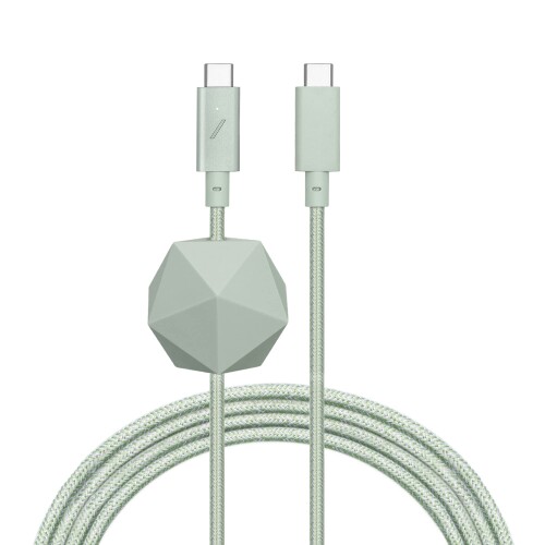 Native Union Type-C Desk Cable - USB-C to USB-C 8ft ~߃AJ[mbgt [dP[u iPhone 15, MacBook Pro 13