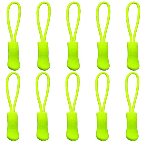 Yzsfirm カラー延長ファスナー ブラック 丈夫なジッパープル 強力なナイロンコード ゴムテクスチャー加..