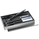 LAMY(ラミー)joy AL ブラック カリグラフィー 万年筆 セット 黒 - 3種類のペン先(1.1 / 1.5 / 1.9 mm) を備えた万年筆 - リ...