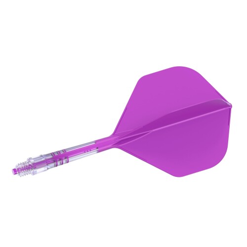 CUESOUL ROST AK57 T19 カーボンファイバーロッド内蔵 一体型フライト ビッグスタンダートシェイプ 3本セット（CS-AK57DB4-3）