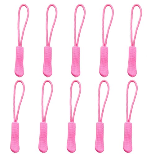 Yzsfirm カラー延長ファスナー ブラック 丈夫なジッパープル 強力なナイロンコード ゴムテクスチャー加..