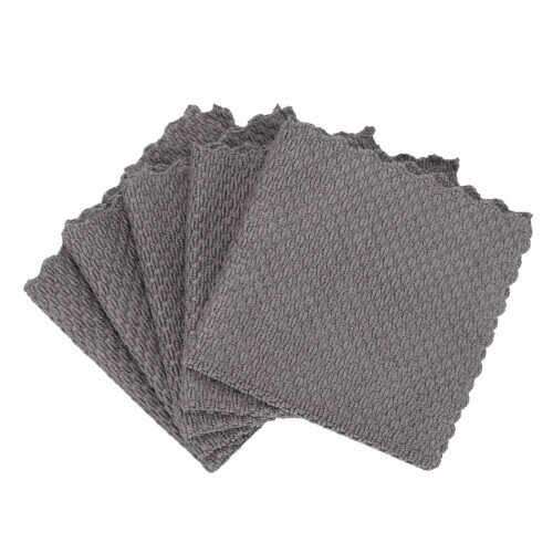 マイクロファイバーふきん キッチンクロス 吸水速乾 食器用吸水ぞうきんクロス 台拭き 食器拭き布巾 ガラス拭き跡残らない汚れ落ちやすい キッチンタオル シンクル周り清潔雑巾 30cm×