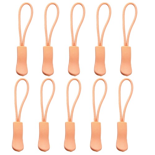 Yzsfirm カラー延長ファスナー ブラック 丈夫なジッパープル 強力なナイロンコード ゴムテクスチャー加..