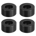 PATIKIL M10アルミニウムスペーサー 4個セット メタルスペーサーアルミニウム10.5mm ID x 20mm OD x 10mm L アルミニウムスペ...