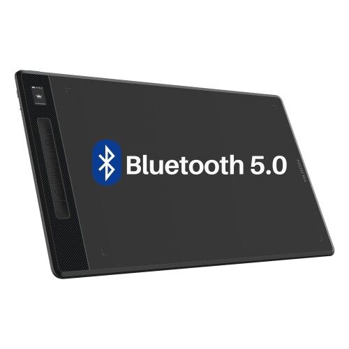 HUION ペンタブレット 板タブ 13.6x8.5インチの広い作業領域 ワイヤレス Bluetooth対応 Windows Mac Android Chromebook Linux HarmonyOSに対応 iPhoneやiPadのIbis paintに対応 充電不要ペンpw517 Inspiroy Giano