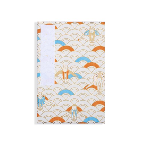 榛原 朱印帳 (波に子等) ますこえり×榛原 コラボレーション商品 波に子等