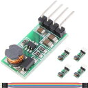DAOKAI 5PCは12V 1.2Aの小型ステップへの電源モジュールDC 3.3V 3.7V 5V 6VをArduino用のための電圧調整装置のコンバーターの90%の転換の効率後押しする