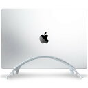 amesobaTM | BridgeStand For MacBook | マックブック 縦置き型アルミスタンド クラムシェル (シルバー)