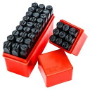 k-cocochi 打刻印 セット アルファベット 数字 36本セット 8mm アクセサリー 製作 オリジナル デザイン