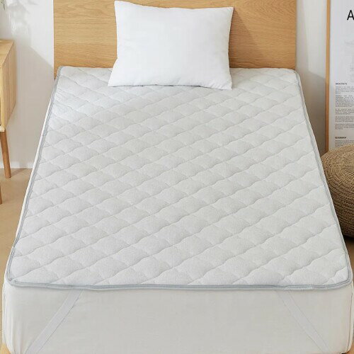 DGV 敷きパッド シングル 綿100% 敷パッド セミダブル ダブル 吸水速乾 抗菌&防臭&防ダニ加工 ベッドパ..