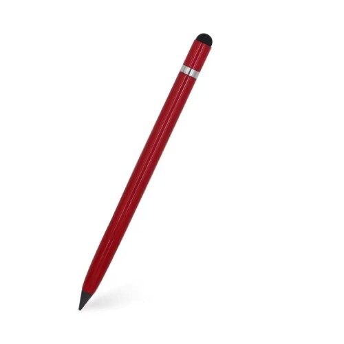 メタシル 鉛筆、永遠の鉛筆、無限の鉛筆、消去可能なえんぴつ 書き込みと描画のインクレスペン、子供のスポーツリワードギフト (赤)