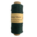 Hemp twine 麻紐 62m巻 2020シリーズ (1mm 50g 62m ハンターグリーンHunte Green)