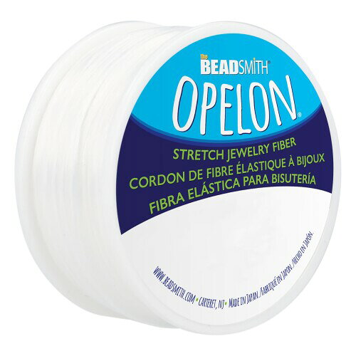 Beadsmith Opelonストレッチコード ? 伸縮性のあるビーズファイバー、ホワイト、直径0.7mm、100メートル(323フィート)スプール。 オペロン繊維:この伸縮性のあるジュエリーストリングは、白い繊維素材で作られており、直径0.7mmです。 100メートルはスプールに巻かれ、透明なプラスチッククリップで固定され、コードをしっかりと整理できます。 柔軟な素材:Opelonは平らな繊維コードで、優れた伸縮性と弾力性があります。 このラテックスフリーの素材は、丈夫で結びやすく、圧着を必要としません。 フラットな形状により、従来のストレッチコードよりも柔軟性があり、時間の経過とともに弾力性を維持します。 すぐに満足:このストレッチコードで楽しく素早いジュエリーを作りましょう。 大きなアイニードルを使用して、ビーズと結び目を通すだけです。高度なテクニックやパターンは必要ありません。 初心者ジュエリーメーカーに最適です。 ビーズコード:この伸縮性のある紐は、ジュエリーを簡単に作れるように設計されています。 ブレスレット、ネックレス、アンクレット、ビーズ織り、その他のDIYプロジェクトに最適です。 シードビーズ、宝石、ガラス、クリスタル、木材、プラスチックによく合います。 使いやすいデザイン:スプール形式と透明なプラスチッククリップにより、取り扱いや保管が簡単になり、絡まりや無駄を減らします。 手間がかからず、整理されたビーズ体験を提供します。 Beadsmith Opelonの伸縮性コードは、平らで繊維状のストレッチスレッドで、素早くプロフェッショナルな外観のジュエリープロジェクト用に設計されています。 ラテックス不使用の構造は、圧着を必要とせずに、優れた強度と柔軟性を提供します。ビーズをひもでつなぎ、ほとんど目に見えない安全な結び目を結ぶだけです。 ブレスレット、ネックレス、フリンジ、その他のビーズデザインを作る場合でも、Opelonは効率的に作業し、きれいな結果を得るのに役立ちます。 直径0.7mmのOpelonは、幅広いジュエリープロジェクトに対応する汎用性の高い頼りになるサイズです。 ほとんどの標準的なビーズサイズと部品に簡単にフィットします。 強力でありながら柔軟性に優れたこのコードは、結びやすく、時間の経過とともに弾力性を保持し、初心者にも経験豊富なクラフトの方にも人気があります。 Opelonは白黒をご用意しており、あらゆるプロジェクトに合うように幅広い長さと直径をご用意しています。 スプールの範囲は5メートルから100メートルで、特大の4400メートルのスプールもホワイトでご用意しており、大容量のニーズに対応します。 さらに汎用性を高めるため、Opelonは複数の長さまたは直径の詰め合わせカードをご用意しています。ブラックとホワイトの両方をご用意しています。クラフトステーションのサンプリングやストックに最適です。 デザインの規模や複雑さに関係なく、Opelonはジュエリーの作品に命を吹き込むのに必要なストレッチ性、強度、利便性を提供します。 商品コード57080122366商品名Beadsmith Opelonストレッチコード &ndash; 伸縮性のあるビーズファイバー、ホワイト、直径0.7mm、100メートル(323フィート)スプール。型番OPWH100サイズ0.7 Mm - 100 Metersカラーホワイト※他モールでも併売しているため、タイミングによって在庫切れの可能性がございます。その際は、別途ご連絡させていただきます。※他モールでも併売しているため、タイミングによって在庫切れの可能性がございます。その際は、別途ご連絡させていただきます。