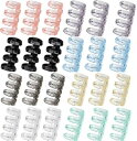 バインダーリング 8色入リ4穴製本 穴径15mm バインダーリング製本用と 整理 A4/A5/B5 ファイル本製作 ファイル本製作 ルーズリング 24個セット