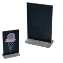 Coollooda メニューボード ミニ黒板 看板 卓上 両面黒板 メニュースタンド DIY 価格札 値札スタンド 伝言板 お店看板 カフェ パーティー用 カフ...