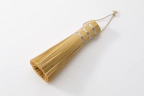 (かごや)竹製 ささら 全長約18cm (紐付き)