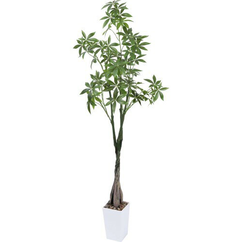 フェイクグリーン 人工観葉植物 観葉樹 造花 パキラ 高さ138cm 幸福の木 光触媒 空気清浄 世話がない 屋内 ホーム 玄関 オフィス インテリア おしゃれ
