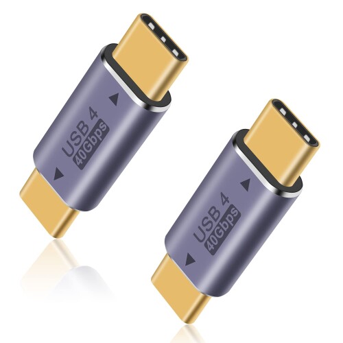 Duttek 40Gbps USB Type-CIXA_v^, USB4 Type C ϊA_v^AUSB-CϊA_v^8k@60HZ100W 5A̋}[dT|[gAThunderbolt 3/4USB Type CC^[tF[XfoCXƌ݊B2pb