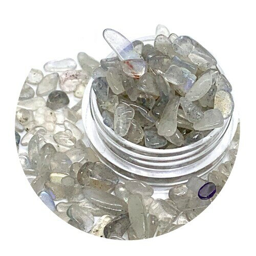 天然石 さざれ 小さめ レジン 封入 きれいめ クラフト パーツ 誕生石 パワーストーン アクセサリー制作 鉱石コレクション (スペクトロライト)