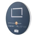 水彩紙 ヴィフアール 丸型本 ウォーターカラー紙 中目 20枚組 300g 絵材用具 (21.00cm*21.00cm)