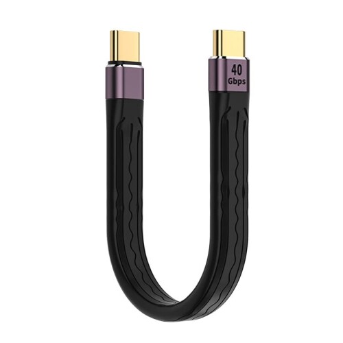 YC CY Type-C USB-C IX-IX USB4 40Gbps 100W 8K tbgX FPC f[^P[u 13cm m[gp\RtHp