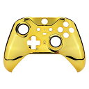 eXtremeRate xbox one elite series 2 (モデル1797)コントローラーに対応用メッキ交換フェースプレートシェル、xbox elite series 2 coreコントローラーに対応用ソフトタッチ正面シェルケース&アクセン