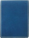 メモホルダー RHODIA#11用 イタリアンレザー ポケット付き 男女兼用ギフト BT 本革 ブルー INL-3603 スリップオン