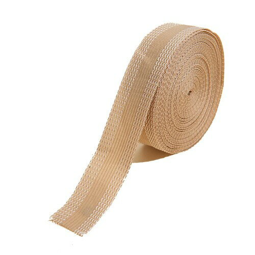 SZB 裾上げテープ ズボン裾直し 超強力 ズボン裾あげ 布用接着テープ アイロン接着テープ 熱接着タイプ 裁縫 (1M, ベージュ)