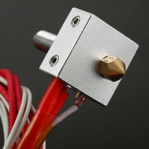 1���å� ���е����å� MK8 �Υ��� �ҡ������֥��å� 3D�ץ�󥿡� ���������꡼ 0.4mm 12V 40W