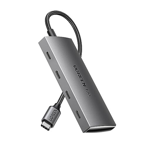 UGREEN USB-Cnu 10Gbps 4-in-1 USB-C 3.2|[g f[^] ϊA_v^[ USB-C to 4*USB-C Type-C gnu Zt/oXp[p MacBook Pro/Air AiPad Pro/iPad Air ASurface AChromebook A Galaxy S23Ȃǂ