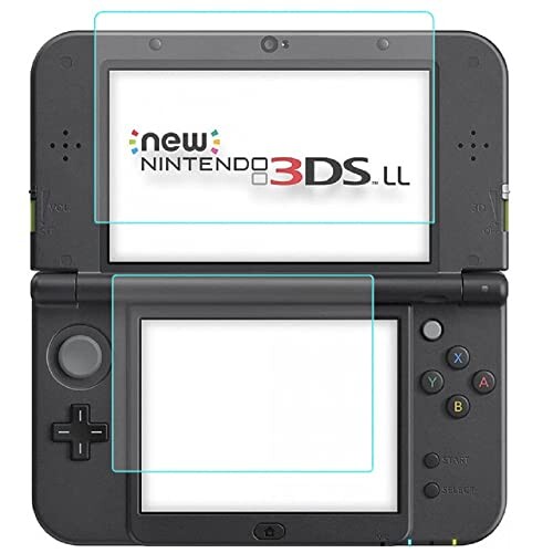 yufulai New ニンテンドー3DS LL専用 液晶保護フィルム 前後保護 自己吸着 キズ修復 指紋防止 衝撃吸収 for Nintendo new 3dsll