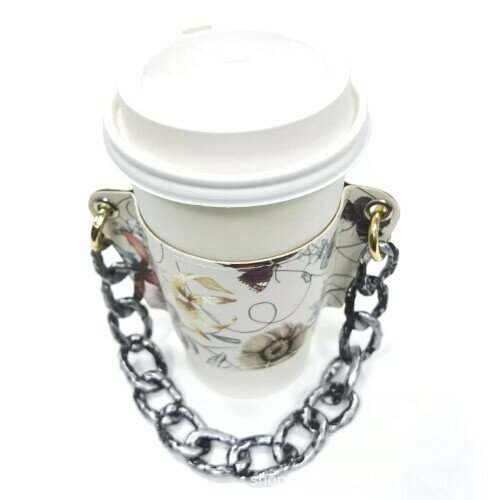 テイクアウト ドリンク カップホルダー ホルダー バッグ ボトルホルダー ボトルカバー ストラップ付き ドリンクホルダー 持ち帰り カップカバー 手提げ コーヒーパック PUレザー製