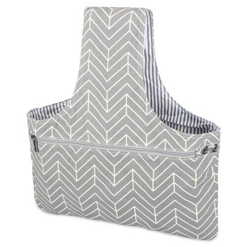 Teamoy 編み物用トートバッグ マチあり 軽量 多機能 毛糸 編み針(最長35cm) 編み物用品 収納 持ち運び ..