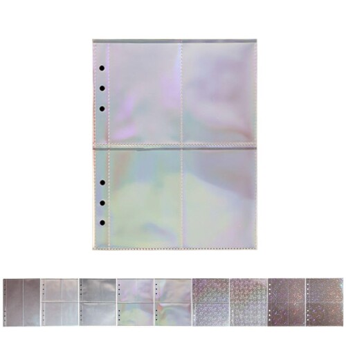 リフィル トレカ チェキ カード 収納 写真 L判 ラントレ A5 6穴 バインダー カードホルダー アイドル ..