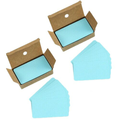 レトロ風カード 両面書き込み可能 紙素材 数量 200pcs ?用于学習 仕事 メモ メッセージカード DIY ギフトデコレーション スクラップブッキング ?色...