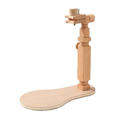 (DOYOUCOTO) 刺繍枠 スタンド 木製キット 額枠フレームホルダー 360度回転調整可能 手芸用品 ハンドメ..