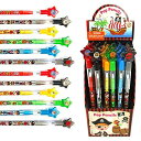 Tiny Mills 24ピース海賊マルチポイント積み重ね可能なプッシュ鉛筆の品揃え海賊誕生日パーティー好意賞カーニバルグッディバッグスタッフ教室リワードピナタ...