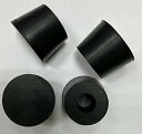 #7 中空ストッパー プラグ 1-1/4" 1-5/16" 32-34mm 穴用 (4 個パック) チューブ ボトル開口部 1 3/8-12 UNF 1 1/2-6 UNC M35 M36 スレッド ナット ペイント マスキング再利用可能なゴム