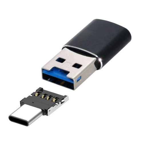 chenyang USB 3.0 J[h[_[ USB 3.0 - Micro SD SDXC TFJ[h Micro Type-C USB-C OTGA_v^[t ^ubg/gѓdbp
