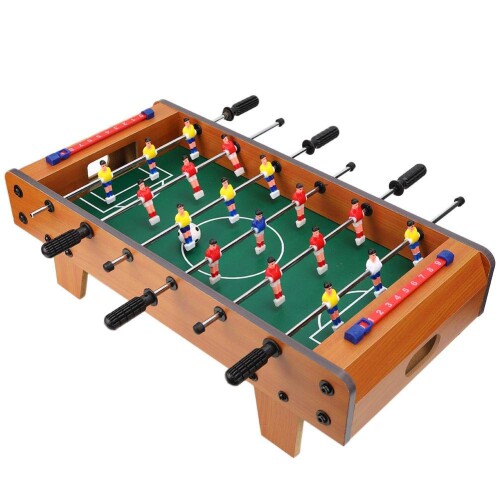 Fabater 省スペースの頑丈な卓上サッカー、子供向けの耐久性のあるテーブルサッカーゲーム(Wood color) ?子互?】】 テーブルサッカーゲームバースタイル、簡単操作。 2〜4人が同時にプレイするサッカーの競争力のあるボードゲームで、自由に操作して勝つことができます。親子のコミュニケーションを深め、遊ぶときの親子関係を改善し、子供たちが幸せな時間を過ごせるように導きます。サッカーシミュレーションゲームは家族ゲームで、関係を促進し、ストレスを発散します。サイズ:約50 x 25 x 15.5 cm / 19.7 x 9.8 x6.1インチ 室内外で大活躍 】】 持ち運びに便利な小型サッカースーツは、スペースを節約し、子供のプレイルームなど、あらゆる場所や家族に適しています。あなたとあなたの子供が一緒により楽しい時間を楽しむことを可能にします。ご家族や友人と遊ぶのはもちろん、パーティーやイベントなど人が集まった場所に持ち出して、みんなで盛り上がるにもピッタリです。 群衆に適しています】】このフーズボールボールは2歳以上の子供に適しています。子供が扱いやすいほど小さいですが、大人が楽しめるほど頑丈です。あなたはテーブルサッカーゲームを通して子供の教育能力を養うことができるだけでなく、あなたがあなたの運動不足とストレスを和らげるのを助けることもできます。 シンプルで幸せ 】】 テーブルサッカーは、射撃スキル、ゴールキーパーブロッキング、360度回転などを簡単に向上させることができます。あなたがプレイするすべてのもの、面白いゲームプレイが含まれています。サッカーをまったく理解していない人でも、これを行うことでゲームのルールをすばやく理解できます。これは、子供、友人、家族が互いに交流するための素晴らしい贈り物です。 満足のいくアフターサービス 】】 包括的なアフターサービスを提供し、60日間の返金と12ヶ月の保証を提供します。問題が発生した場合は、ご利用の場合はお気軽にお問い合わせください。あとはまだ満足ですが、今後他の商品が必要な場合もご検討いただければ、より安心してご購入いただけます。 説明 機能: 1。 2〜4人のプレーヤーが同時にプレーする、フットボール競技ボードゲーム。 2。射撃スキル、ゴールキーパーブロック、360度回転などを簡単に完成させることができます。 3。携帯用の小さなサッカーセットは、子供用のプレイルームなど、場所や家を選ばない省スペースのサイズです。 4。 2歳以上のお子様に最適です。子供が扱いやすいほど小さいが、大人が楽しめるほど頑丈。 5。プレイするのに必要なすべてのものが含まれ、面白い演奏、素晴らしい贈り物です。 仕様: 条件:100%新品 アイテムタイプ:テーブルサッカー 材質:ウッド カラー:ウッドカラー サイズ:約。 50 x 25 x 15.5cm/19.7 x 9.8 x 6.1in パッケージリスト: 1 xテーブルサッカーセット 注意: 手動測定による1〜3cmの誤差を許容してください。ご理解のほどよろしくお願いいたします。 商品コード57069050490商品名Fabater 省スペースの頑丈な卓上サッカー、子供向けの耐久性のあるテーブルサッカーゲーム(Wood color)型番Fabaterw5u2gp7ox4-01カラーWood color※他モールでも併売しているため、タイミングによって在庫切れの可能性がございます。その際は、別途ご連絡させていただきます。※他モールでも併売しているため、タイミングによって在庫切れの可能性がございます。その際は、別途ご連絡させていただきます。