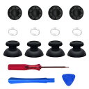 Lofthestarps5コントローラーに対応用交換サムスティック PS4コントローラーモデル用のジョイスティック ps5 ps4オールモデルコントローラーに対...